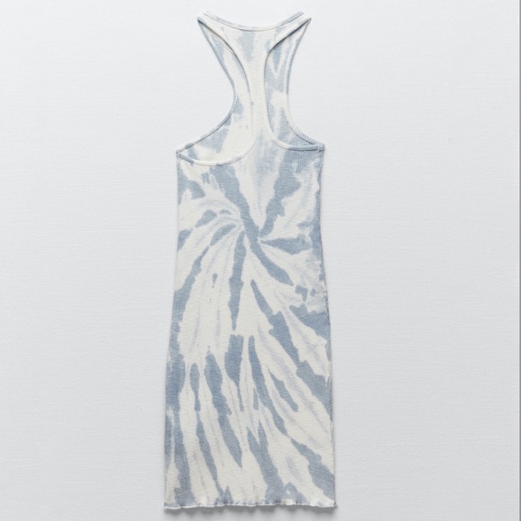 NEW ZARA TIE DYE DRESS - Picture 3 of 3